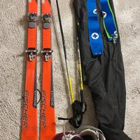 Fischer set completo Ski Alp