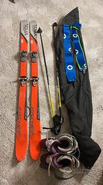 Fischer set completo Ski Alp