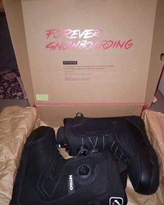 Scarponi snowboard nitro sentinel doppio boa