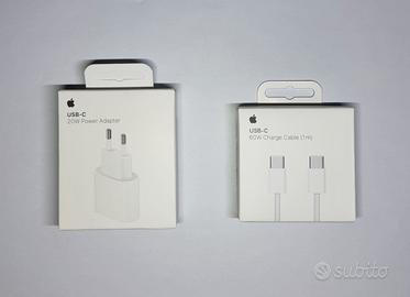 Caricatore iPhone 20W con Cavo TYPE-C a TYPE-C 