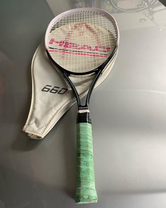 Racchetta da tennis head con tubo palline pirelli