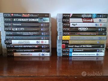 2 lotti di giochi PS3