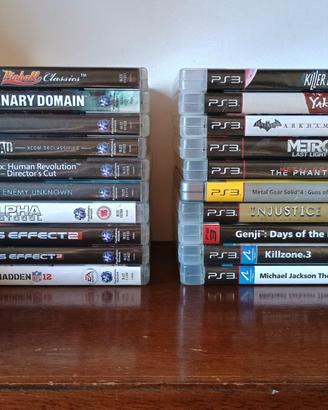 2 lotti di giochi PS3