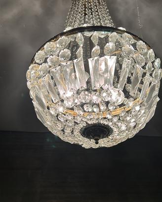 Lampadario in cristallo