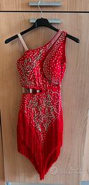 Vestito da ballo latino americano donna XS-S