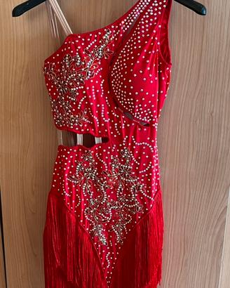 Vestito da ballo latino americano donna XS-S