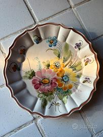 Cermica biagiotti piatto fiori
