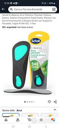 Plantari Scholl Arco misura M