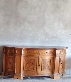 Credenza/ porta tv anni '50 radica di noce