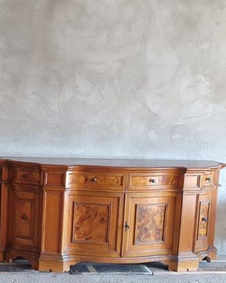 Credenza/ porta tv anni '50 radica di noce