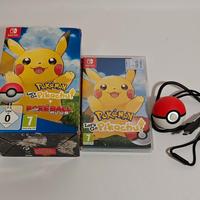 Pokeball Plus + Let's go Pikachu + Shin Megami Ten