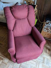 Poltrona elettrica per disabili