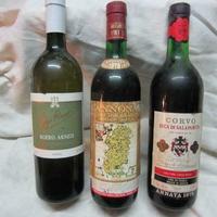 Vino 6 bottiglie vecchie da esposizione collezione