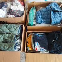 Lotto abbigliamento estivo invernale bimbo 1-18 me