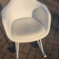 Poltrone a dondolo  moderna design nordico