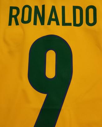 Ronaldo fenomeno brasile maglia 1998 taglia L