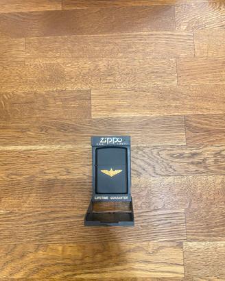 Zippo Nero Aviazione USA Originale con Scatola