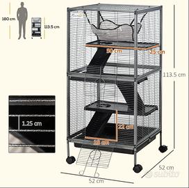 gabbia per roditori 