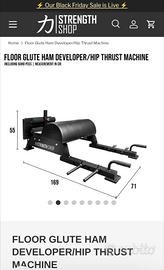 GHD glute ham raise da terra