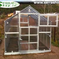 Serra casetta policarbonato box struttura acciaio