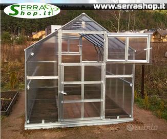 Serra casetta policarbonato box struttura acciaio
