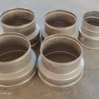 Aumenti-riduzioni acciaio inox