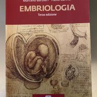 Libro universitario di embriologia