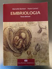 Libro universitario di embriologia