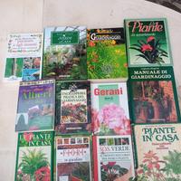lotto 12 libri fiori e piante