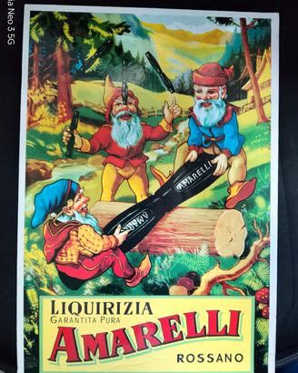  Vintage Liquirizia Amarelli Rossano leggi !! 