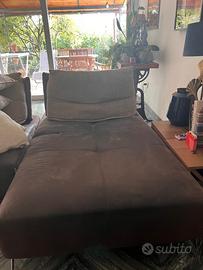 Divano modulare con chaise longue