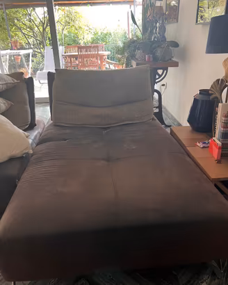 Divano modulare con chaise longue