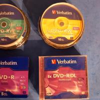 Lotto di 50 DVD vergini