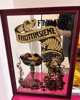 Specchio pubblicitario vintage Fabbri 1905
