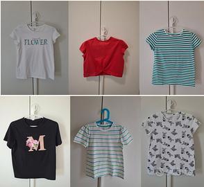 Ragazza 12 anni: stock 6 maglie