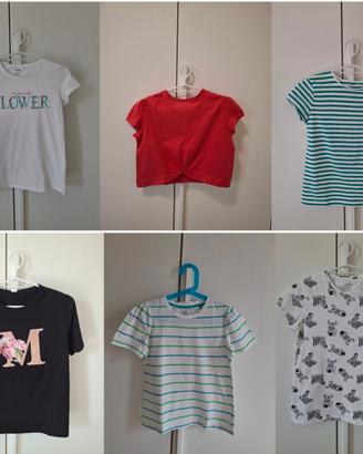 Ragazza 12 anni: stock 6 maglie
