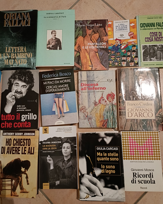 Libri vari di narrativa