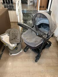 Inglesina Aptica con navicella, telaio e stand up