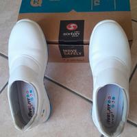 scarpe donna infortunistiche bianche