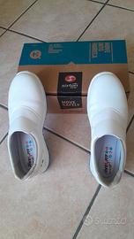 scarpe donna infortunistiche bianche