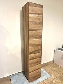 Mobile bagno sospeso in legno laminato