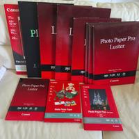 Carta fotografica originale Canon vari formati