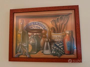 3 - Quadro da cucina in legno