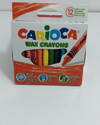 Carioca Pastelli a cera da 12 lavabili