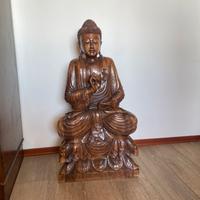 Buddha Statua in legno