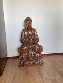 Buddha Statua in legno