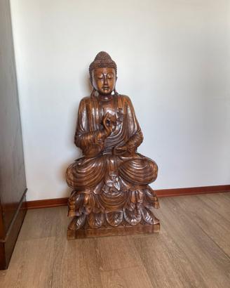 Buddha Statua in legno