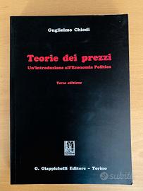 Libro economia "teorie dei prezzi" - Chiodi