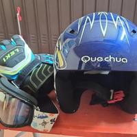 Casco Guanti Mascherina sci bimbo