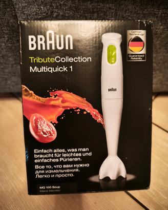 minipimer mixer Braun mq100 nuovo